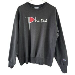 Vtg Champion Reverse Weave PHI KAPPA PSI Fraternity Sweatshirt M Ohio State OSU